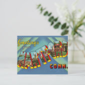 Hartford Connecticut Wenskaart Briefkaart (Staand voorkant)
