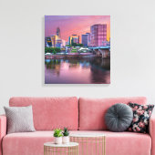 Hartford Connecticut Wrapped Canvas 16.80 x 17.50 (Insitu (Woonkamer))