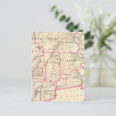 Hartford County Connecticut Briefkaart (Staand voorkant)