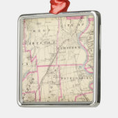 Hartford County Connecticut Metalen Ornament (Links)