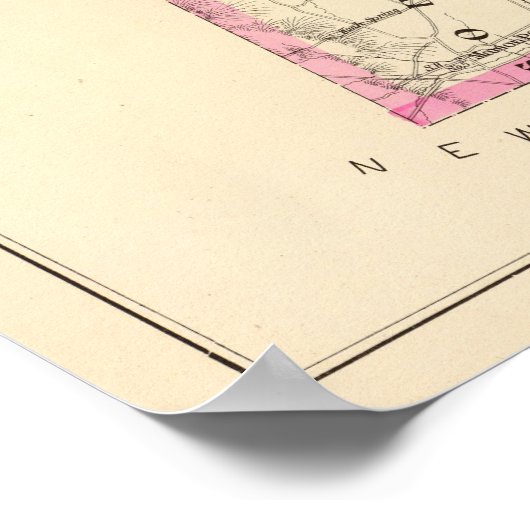 Hartford County Connecticut Poster (Hoek)