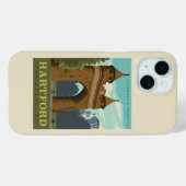 Hartford, CT Case-Mate iPhone Case (Achterkant (horizontaal))