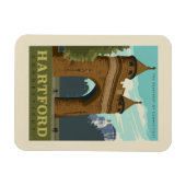 Hartford, CT Magneet (Horizontaal)