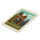 Hartford, CT Magneet (Linkerzijde)
