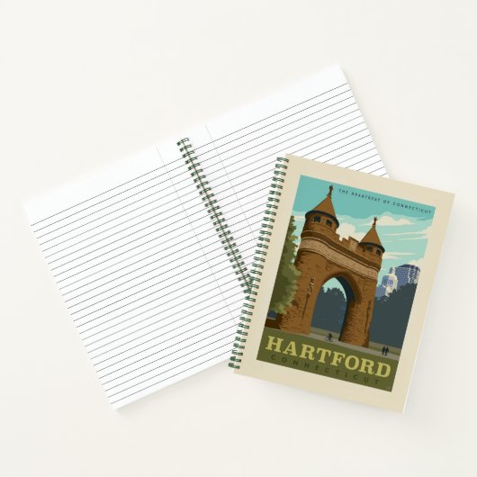 Hartford, CT Notitieboek (Binnen)