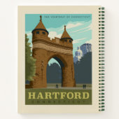 Hartford, CT Notitieboek (Achterkant)
