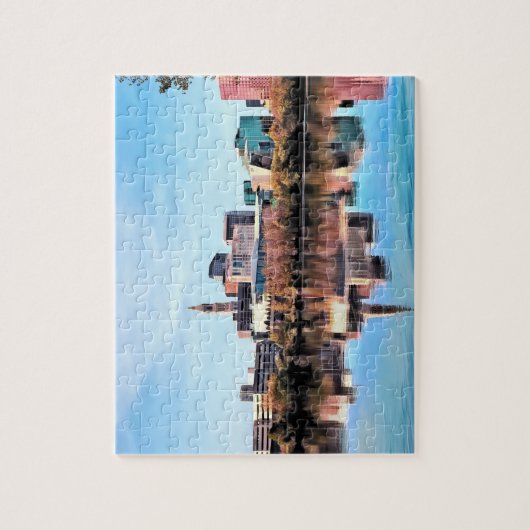 Hartford CT Skyline Legpuzzel (Verticaal)