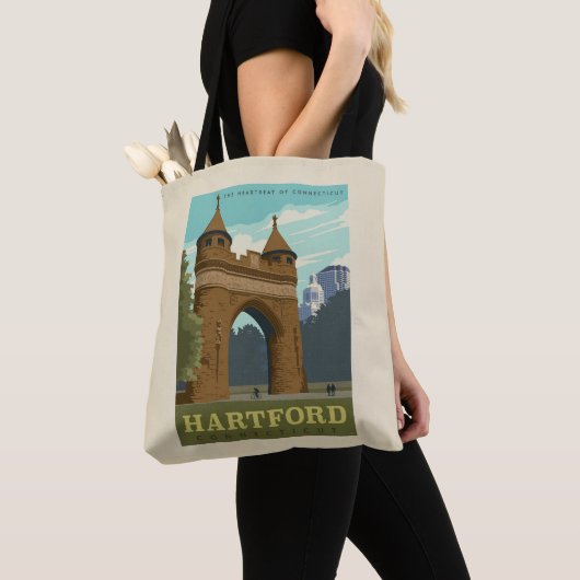 Hartford, CT Tote Bag (Dichtbij)