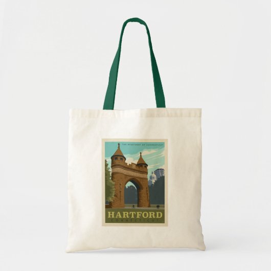 Hartford, CT Tote Bag (Voorkant)