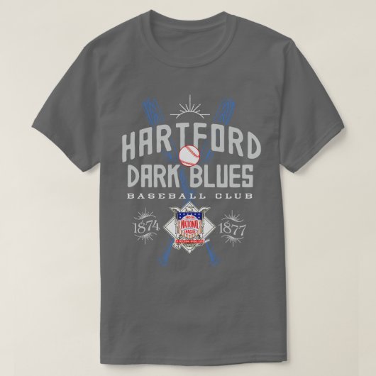 Hartford Dark Blues T-shirt (Design voorkant)