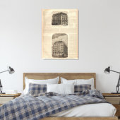 Hartford Fire Insurance Company Canvas Afdruk (Insitu (Slaapkamer))