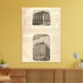 Hartford Fire Insurance Company Canvas Afdruk (Insitu (Woonkamer))