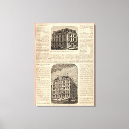 Hartford Fire Insurance Company Canvas Afdruk (Voorkant)