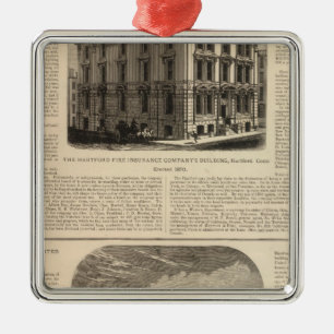 Hartford Fire Insurance Company Metalen Ornament