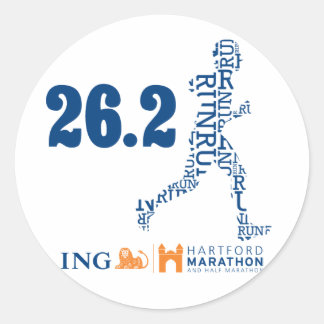 Hartford Marathon: 26.2 Ronde Sticker