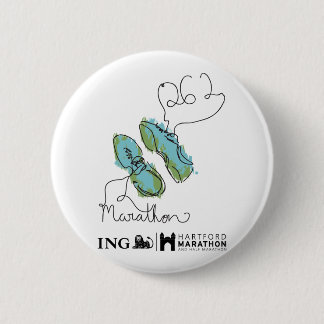 Hartford Marathon: Bedrukte schoenen!REMOVE! Ronde Button 5,7 Cm