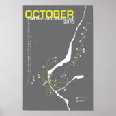 Hartford Marathon Map Poster (Voorkant)