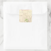 Hartford, Noord Vierkante Sticker (Tas)