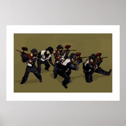 Hartford Paintball Poster (Voorkant)