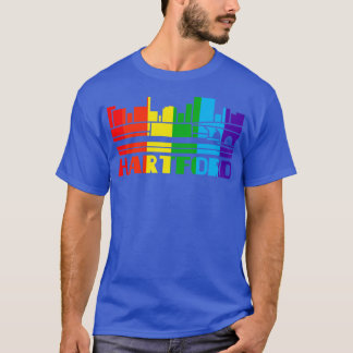 Hartford Pride Hartford LGBT Gift LGBTQ Supporter T-shirt