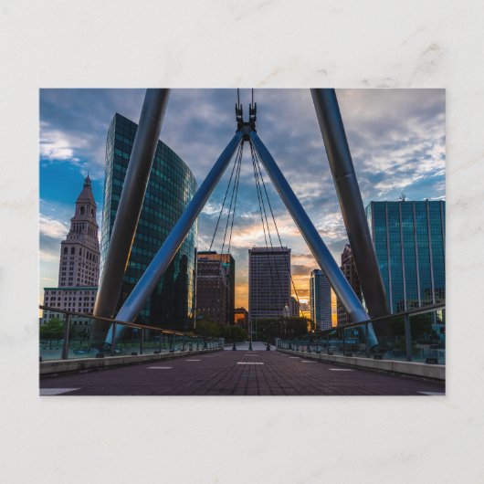 Hartford Sunset Briefkaart (Voorkant)