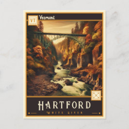 Hartford, Vermont | Oude ansichtkaart Briefkaart
