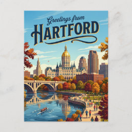 Hartford VS Briefkaart