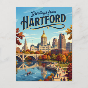 Hartford VS Briefkaart