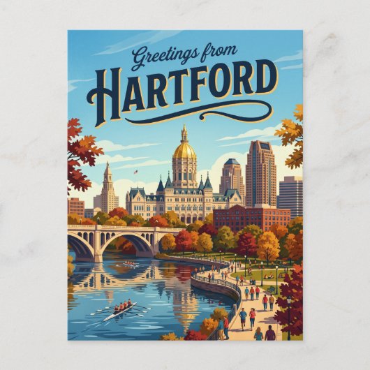 Hartford VS Briefkaart (Voorkant)