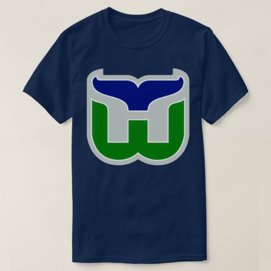 Hartford Whalers 1 T-shirt (Design voorkant)