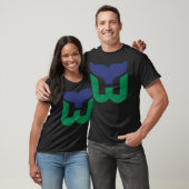 Hartford Whalers Distressed Logo - Defunct Hockey  T-shirt (Unisex)