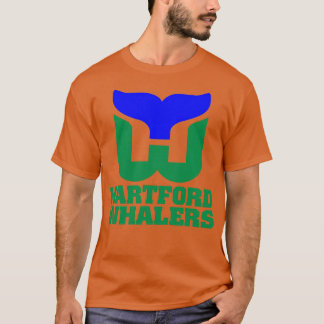 Hartford Whalers hockey THIN Champion uit 1980 T-shirt