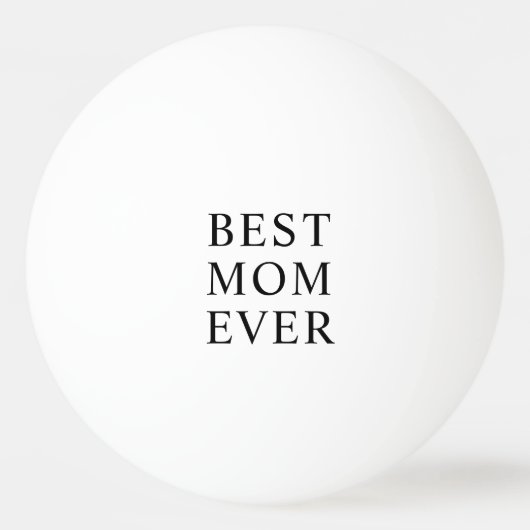 Hartfoto beste moeder ooit pingpongbal (Achterkant)