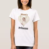 hartfoto prinses T-Shirt (Voorkant)