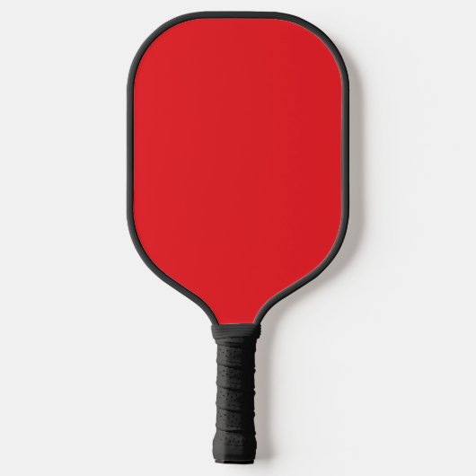 Hartfoto rood pickleball paddle (Achterkant)