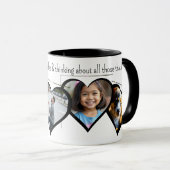 Hartfoto's en herinneringen | Familie Afbeeldingen Mok (Voorkant rechts)