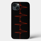 Hartfrequentie puls Case-Mate iPhone case (Achterkant)