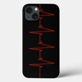 Hartfrequentie puls iPhone 13 hoesje