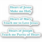 Hartgebed Stickers (Voorkant)