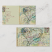 hartgericht visitekaartje (Voorkant / Achterkant)