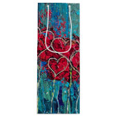 Hartgeschenk wijnzak wijn cadeautas (Voorkant)