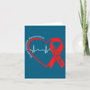 Hartgezondheid Hartziekte Bewustzijn Chd Hartslag Kaart
