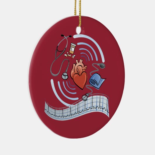 Hartgezondheid Keramisch Ornament (Rechts)