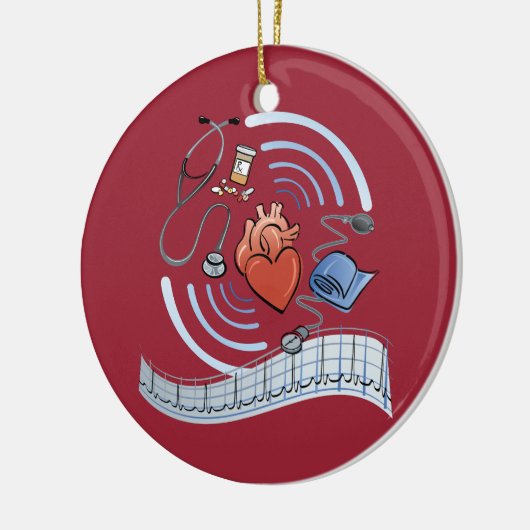 Hartgezondheid Keramisch Ornament (Links)