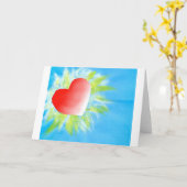 Hartglans Kaart (Gele Bloem)