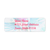 Hartgraffiti-mailinglabel Etiket (Voorkant)