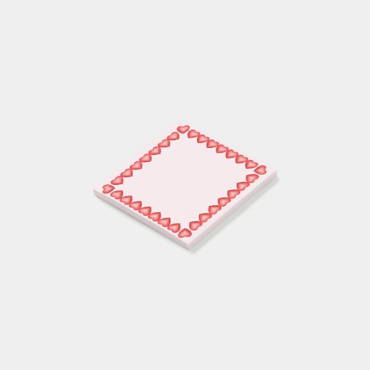 Hartgrens Post-it® Notes (Schuin)