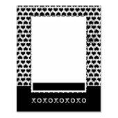 Hartgrens xoxox Stamper Rubberstempel (Afrduk)