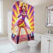 Harthanden Douchegordijn (In situ)