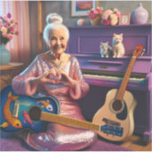 Harthanden Sticker (Voorkant)